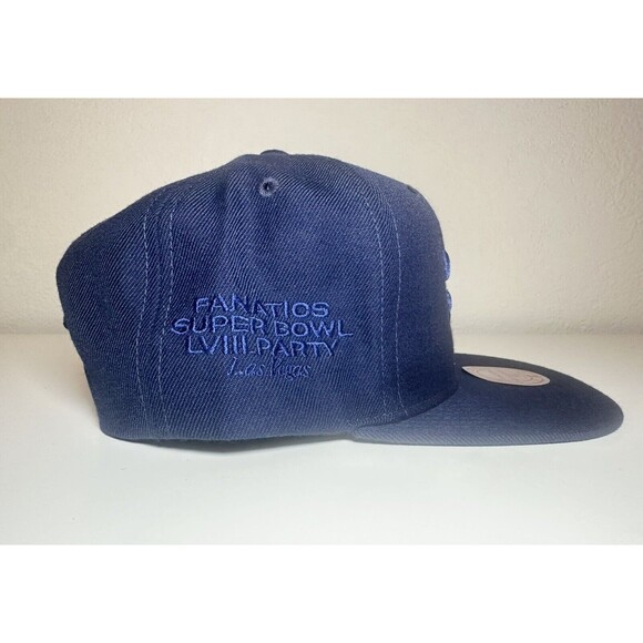 2024 Mitchell & Ness‎ Fanatics Las Vegas Super Bowl LVIII Party SnapBack Hat Cap - Picture 3 of 9